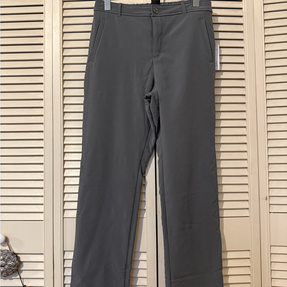Women's Gray Fleece lined Athletic Pants
